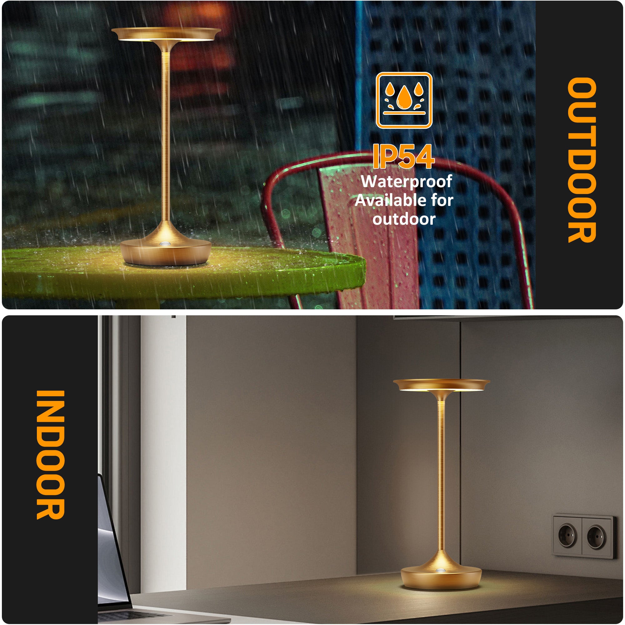 Cordless Table Lamp Halo S825 | Rechargeable LED Lamp | Sakringt