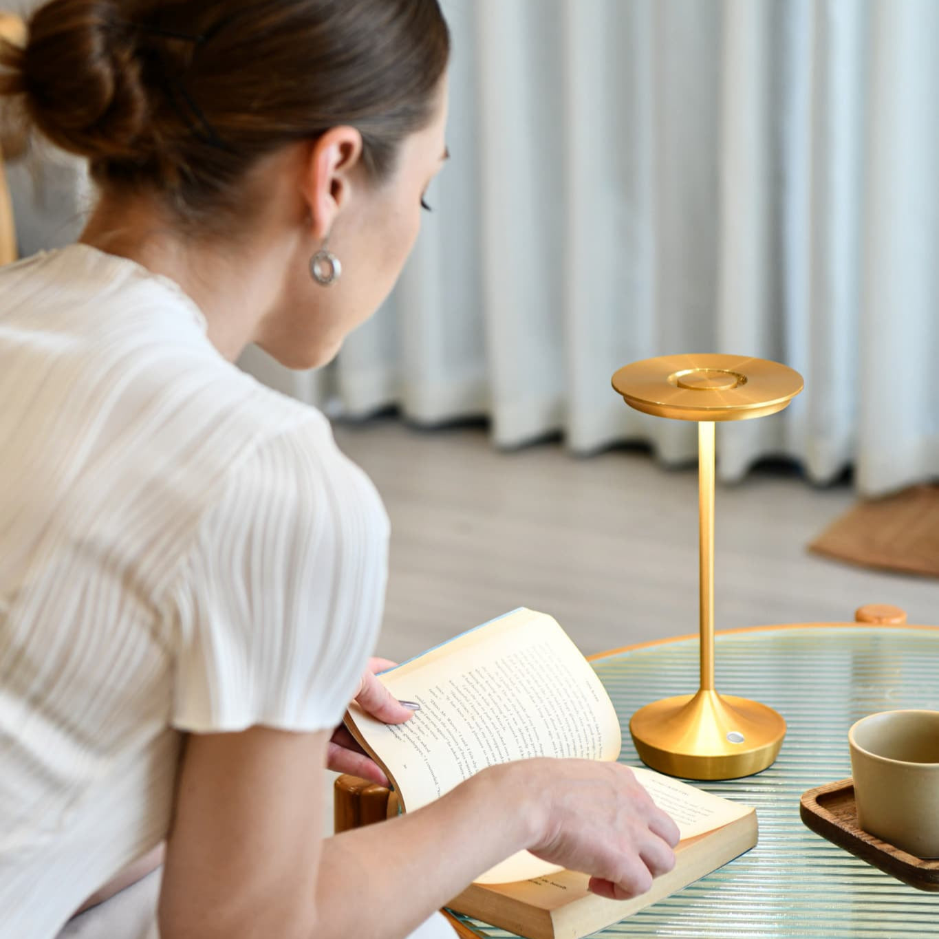 Cordless Table Lamp Halo S825 | Rechargeable LED Lamp | Sakringt